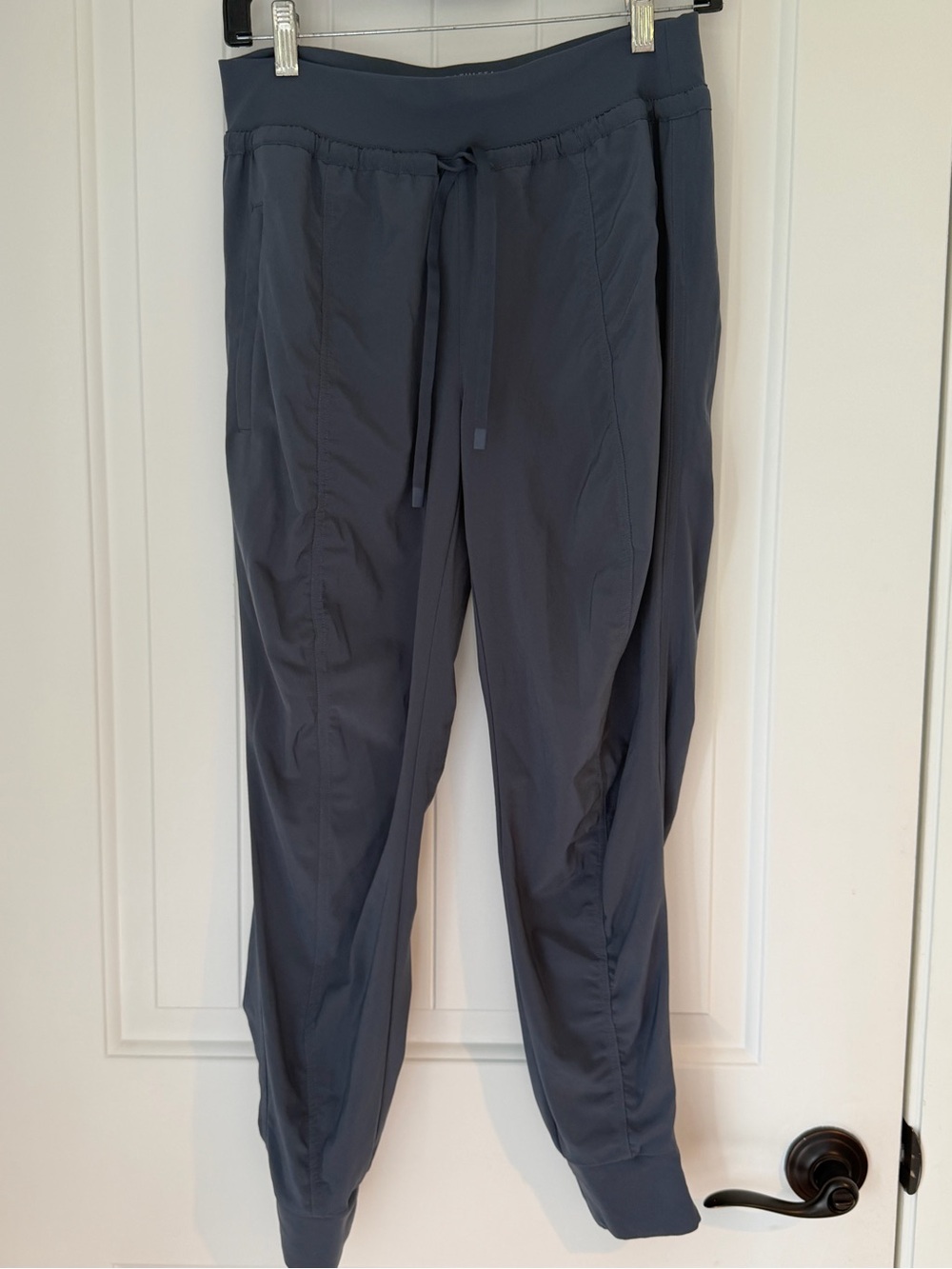 Athleta Attitude Women’s Drawstring Jogger Pants - Slate Blue 6P